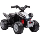 AIYAPLAY Kinderquad mit LED schwarz 65,5L x 38,5B x 43,5H cm