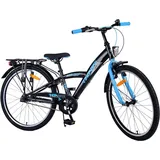 TPFSports Thombike Kinderfahrrad - Jungen - 24 Zoll - Rücktritt + Handbremse - 3 Gänge - Blau