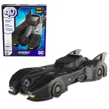 Spin Master 4D Build - Batmobile - detailreicher 3D-Modellbausatz aus hochwertigem Karton, 202 Teile, für Batman Fans ab 12 Jahren