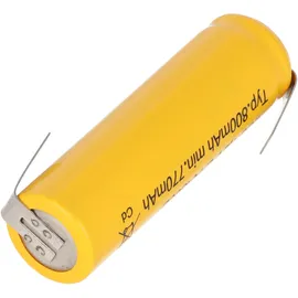 AccuCell Flat Top NiCd AA 600 mAh 1 St.