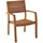 Merxx Batavia Stapelsessel 66 x 72 x 93 cm braun 2 St.
