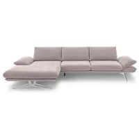 KOINOR Ecksofa Elements Stoff Beige Natur