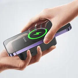 Baseus Powerbank Magnetic Power Bank 20W 20000mAh Black 20000 mAh Kabellose Aufladung USB-C Schwarz Baseus - Schwarz