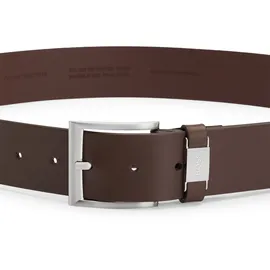 Boss Herrengürtel Leder Dunkelbraun 105