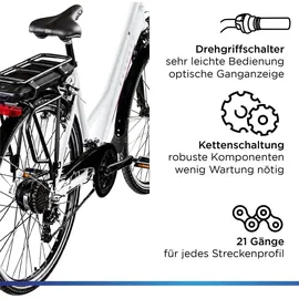 Zündapp Z802 28 Zoll RH 48 cm Damen weiß/lila
