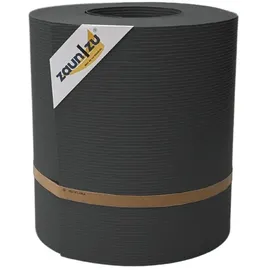zaunzu® Sichtschutzstreifen Rille Maxi 26 m x 24 cm Anthrazit