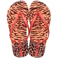 Ipanema Damen ANIMALE Print II FEM Flipflop, ORANGE/BEIGE, 38 EU