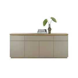 Möbel Kraft Sideboard ¦ grau ¦ Maße (cm): B: 200 H: 86 T: 42.0
