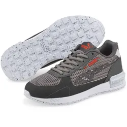 PUMA Graviton Better Sneaker Kinder steel gray/dark shadow/vaporous gray/firelight 39