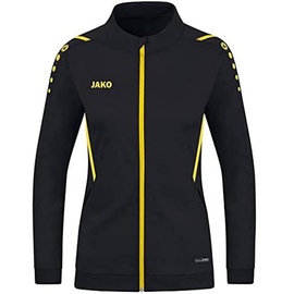 Jako Challenge Polyesterjacke Damen schwarz/citro 40