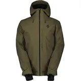 Scott Ultimate Dryo 10 Herren Skijacke-Oliv-Dunkelgrün-L