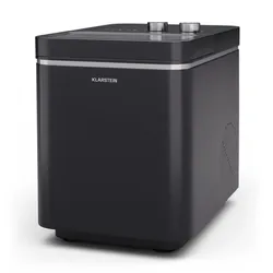 IceCraft Eismaschine   2 Modi   1,3 Liter Kaltwasser   automatische Reinigung   12kg/24h Schwarz