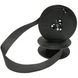 Farbbandfabrik Original-Farbband - schwarz-Kompatibel mit Hermes Baby- Gr.5 -
