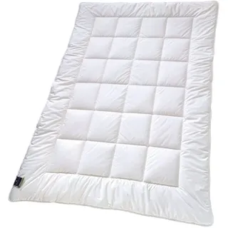 billerbeck Ganzjahresbettdecke Alcando 135 x 200 cm Baumwolle Weiß