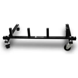 BITUXX 4 Stück PKW Rangierhilfe Rangierheber hydraulisch Wagenheber Auto Rangierroller Rangierheber belastbar bis 680 kg inklusive Transportständer