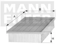 MANN-FILTER c25101dup