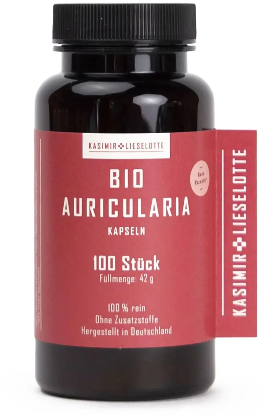 Auricularia Vitalpilz Kapseln (Bio) (100 Stück) - Kasimir & Lieselotte