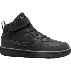 Nike Court Borough Mid 2 Kinder Schwarz 30