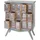 Mendler Apotheker-Schrank 94 x 73 x 32 cm Mehrfarbig