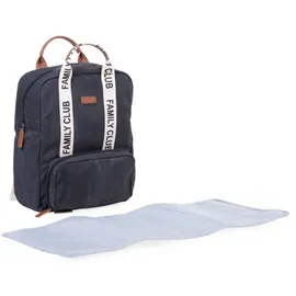 Childhome - Wickelrucksack FAMILY CLUB schwarz - Schwarz