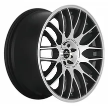 Barracuda Karizzma 8,0 x 18 4 x 100 ET33 ML56,6 Schwarz/Poliert
