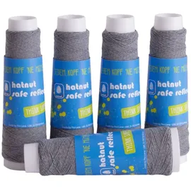 Hatnut Reflexgarn Silber 100 m