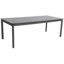 Royal Garden Alutapo Dining Tisch Aluminium/HPL 220x95 cm