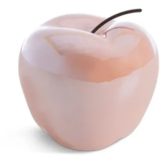 Deko-Objekt Apfel 14 cm Stein, Marmor, Granit Rosa M (Medium)
