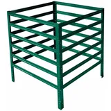 shelfplaza HOME 100x110x120 cm Komposter in garten grün mit 1320 Liter Volumen
