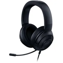 Razer Kraken X Lite - Kabelgebundenes Ultraleichtes PC Gaming-Headset - Surround Sound - biegbares Nierenmikrofon (230g leicht, 3,5 Klinke für PS4, Xbox One, Xbox Series X|S) Schwarz