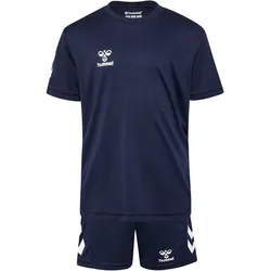 hummel hmlLOGO Sport-Set Trikot+Shorts Kinder 7026 - marine 140