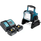 Makita DEADML 811 ST Akku Baustrahler 14,4 / 18 V 3000 lm LED + 2x Akku 5,0 Ah + Ladegerät