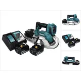 Makita DPB 183 RM Akku Bandsäge 18 V 66 mm Brushless + 2x Akku 4,0 Ah + Ladegerät