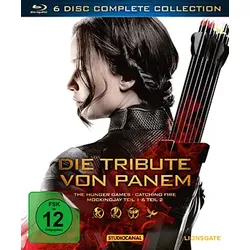 Die Tribute von Panem - Complete Collection (6 Blu-rays)
