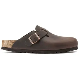 Birkenstock Boston Nubukleder geölt habana 37