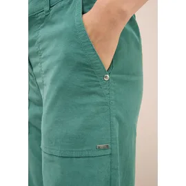 Cecil Neele Wide Leg Cordhose Grün 34