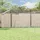 vidaXL Outdoor-Hundezwinger mit Dach Silbern 12x12x2,5m Stahl Verzinkt