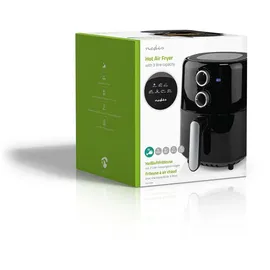 Nedis Heißluftfritteuse KAAF130BK schwarz