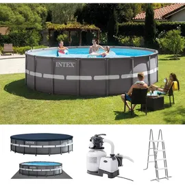 Intex Ultra XTR Frame Pool Set 549 x 132 cm inkl. Sandfilterpumpe 26330GN