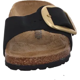 Birkenstock Madrid Big Buckle Nubukleder schwarz 40