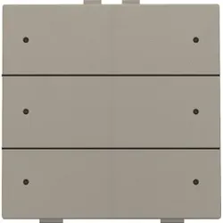 Niko Züblin 123-52006 6 fach Taster mit LED für Niko Home Control bronze 12352006
