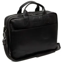 The Chesterfield Brand Frazer Aktentasche Leder 38 cm Laptopfach  schwarz