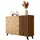 Newroom Highboard 118 x 85 x 40 cm Wildeiche / Braun