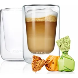 BLOMUS NERO Cappuccinoglas Thermoglas 0,25 l 2 St.