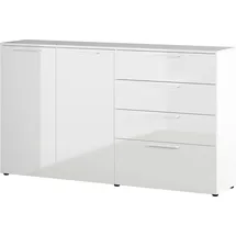 Germania Sideboard 186 x 107 x 40 cm Weiß