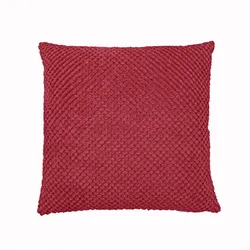 Zierkissen Max rubin - rot - LB 45x45 cm