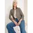 Cecil CECIL, Gestreifte Jacke - beige