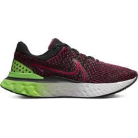 Nike React Infinity Run FK 3 Herren Black/Siren Red-Green