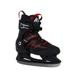 K2 F.I.T. Speed Ice Pro - Herren Schlittschuhe für Eis schwarz/rot 42.5