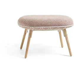 Magis Piña Ottoman, natur / weiß / torrilana cosima 001